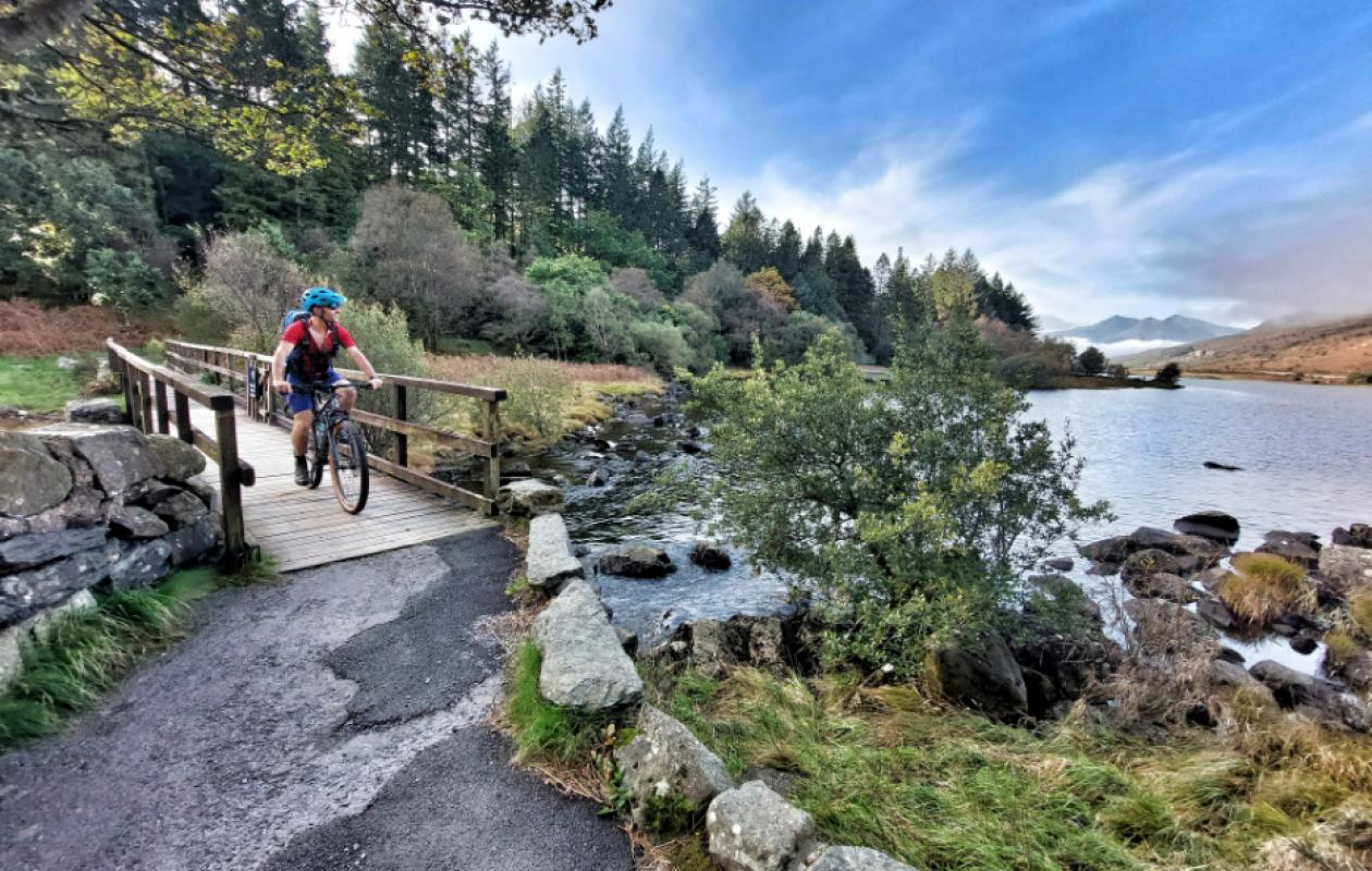 Traws Eryri biking route